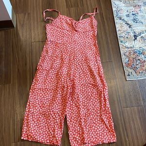 floral old navy jumpsuit